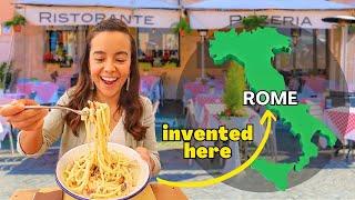 EATING THE 10 BEST ITALIAN FOODS WHERE THEY WERE INVENTED! (Italian Food Vlog )