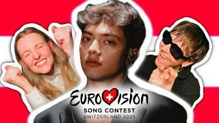 PSYCHOLOGISTS REACT TO AUSTRIA in EUROVISION 2025: JJ - Wasted Love reaction #Eurovision2025