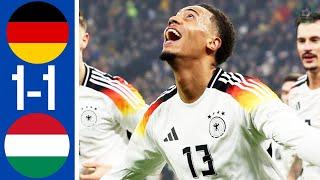 Germany vs Hungary 1-1 - All Goals & Highlights - Nations League 2024