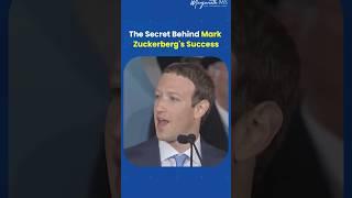 Mark Zuckerberg's Success Secrets