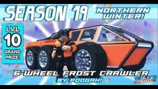 UNLOCKING LEVEL 10 FROST CRAWLER... | Roblox Jailbreak