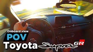 Toyota Supra Mk5 340PS / 500Nm | POV DRIVE Onboard - 60FPS