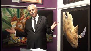 Animal Rights Art Exhibition Opened by Philip Wollen OAM