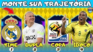 MONTE SUA CARREIRA ESCOLHENDO AS CARTINHAS quiz de futebol - fut tv quiz #modocarreira