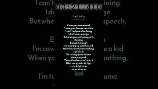 La La La by Naughty Boy #lyrics #musiclyrics #lalala