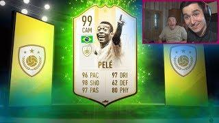 PELE 99 + MARADONA 98 В ПАКЕ || PELE IN A PACK || MARADONA IN A PACK || ICON IN A PACK