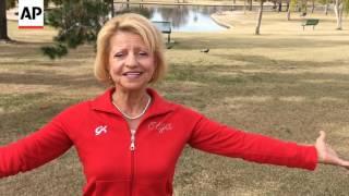 Gymnast Olga Korbut Keeping Fit