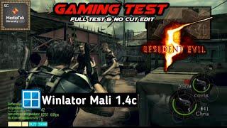 Resident Evil 5 | Winlator Mali 1.4c | Mediatek Dimensity 1200 | Xiaomi 11T Test