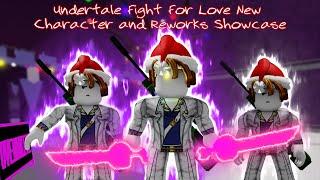 Undertale Fight For Love Christmas Update New Character and Reworks Showcase