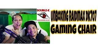 UNBOXING RAIDMAX GAMING CHAIR DK 707