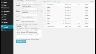 WPCM coupons manager 1.0