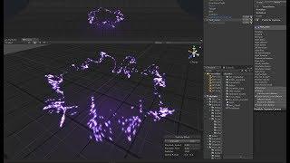 Game effect tutorial - Wave Impact Effect - Noise Particle Unity 2017