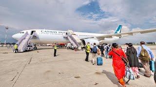 Cathay Pacific A330 Takeoff from Kathmandu