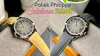 Stunning Piece!! Patek Philippe  Calatrava 5226G-001 #patekphilippe #5226g #calatrava