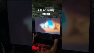 AOC 27inch Gaming Monitor 165hz  #gaming #pcgamer