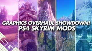 PS4 Skyrim Graphic Overhaul Showdown! Skyrim ENB Comparison! (2019)