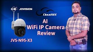 Jovision WiFi IP camera | CloudSee IP Camera | New Model  2021 |  Model -JVS-N95-X3