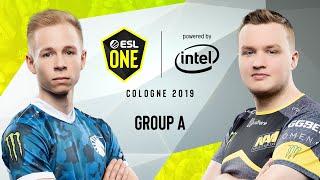 CS:GO - NaVi vs. Team Liquid [Overpass] Map 2 - Group A - ESL One Cologne 2019