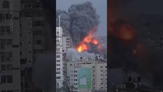 Israel pummels Gaza with counterstrikes; death toll nearing 1,000 #Shorts