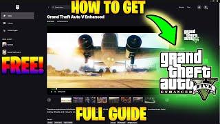 *EASY* How To Download GTA 5 Enhanced Version On The Epic Games Store For FREE