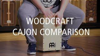 MEINL Percussion - How do the Woodcraft Cajons sound? - Comparison Video