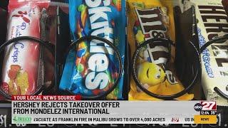 Hershey rejects takeover offer from Mondelez International