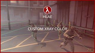 HLAE - Custom xray color in CSGO