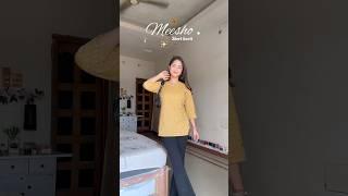Useful Meesho finds #ashortaday #meesho #collegewear #haul #shortkurti #kurti #meeshoapp