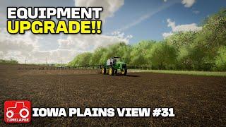 UPGRADING MORE EQUIPMENT!! Iowa Plains View Farming Simulator 22 Timelapse (FS22) Ep 31