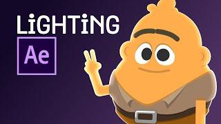 After Effects Lighting Tutorial | Easily Light your characters - Backwoods Animation Studio