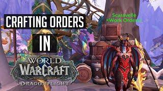 Dragonflight Crafting Orders - First Look