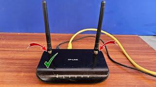 The correct way to strengthen the signal of all types of Wi-Fi routers