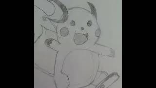 Raichu #pokemon #pikachu #raichu #anime 