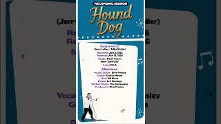 Elvis Hound Dog Recording Session Animation #elvis #rockabilly   #elvisanimation