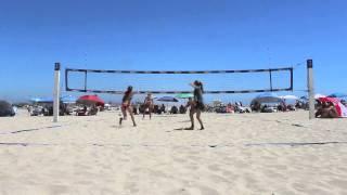 Jordan McKinney Beach Volleyball Highlights August 2015 Cali