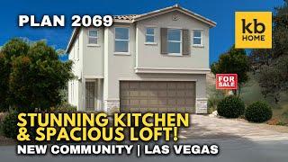 BRAND NEW KB Homes Tour in Southwest Las Vegas Plan 2069 - Brevi Community by Dale Abella