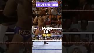 Every FINISHER of Razor Ramon ! #shorts #wwe