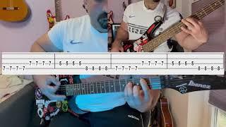 Rammstein- Sonne #fingerstyle #basstabs #guitarchords #guitarlessonforbeguinners