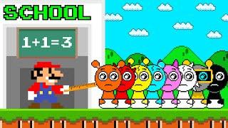 Mario Open a School for Baby Sprunki