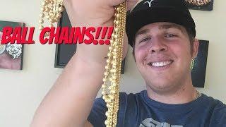 Gold BALL CHAIN Review