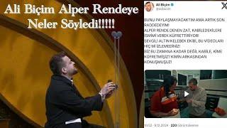 Ali Biçim Ve Alper Rende Arasında Ne Oldu Panten Altın Kelebek