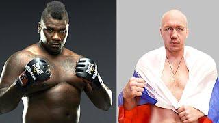 MONSTER fought FEDOR and knocked out Arlovski! The American GIANT ran into a Russian fighter!