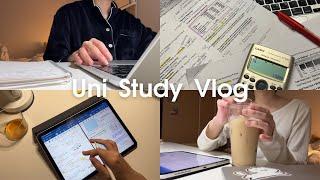 University study vlog | lots of studying | productive finals week