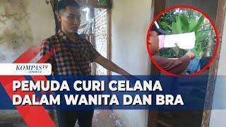 Pemuda Curi Celana Dalam Wanita dan Bra di Jemuran