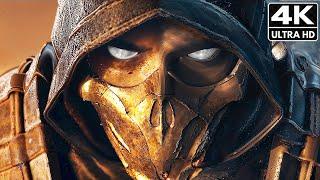 Mortal Kombat 11 FULL MOVIE (4K Ultra HDR)