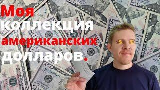 Обзор коллекции банкнот || Банкноты мира || Доллары США