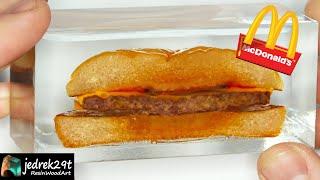 McDonald’s BURGER  in Epoxy Resin / What Happened??? / RESIN ART