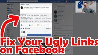 How to fix your ugly links on facebook - AKA: get image preview to work