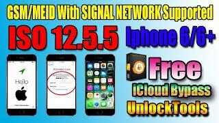 GSM/MEID without network Supported Iphone 6/6+ icloud Bypass Unlock tools