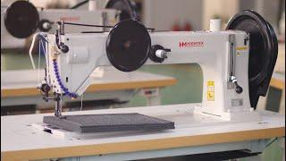 Heavy duty long arm walking foot sewing machine for felt panel in USA